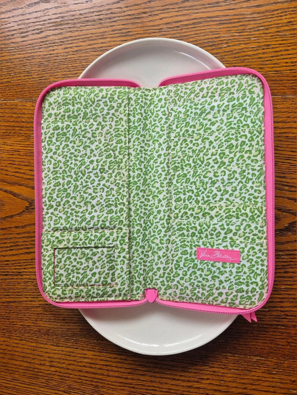 Vera Bradley Petal Pink Large Clutch Wallet - Picture 3 of 4